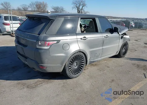 2015 Land Rover Range Rover Sport 3.0L V6 Supercharged Hse из США, поврежденный, VIN SALWR2VF7FA615407